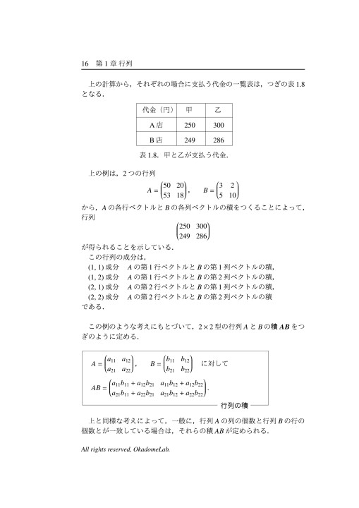 線形代数入門