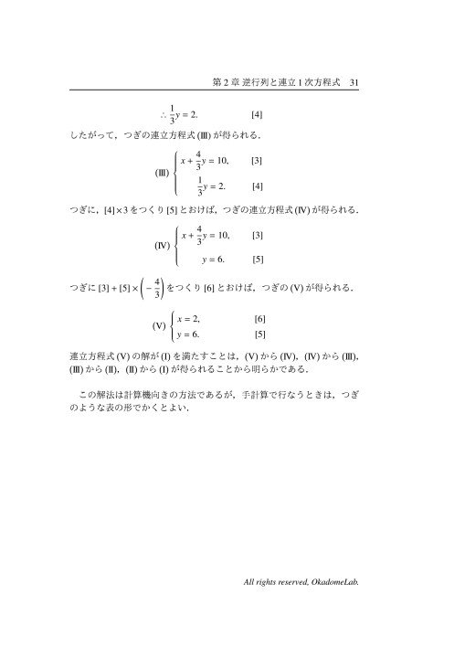 線形代数入門 線形代数入門